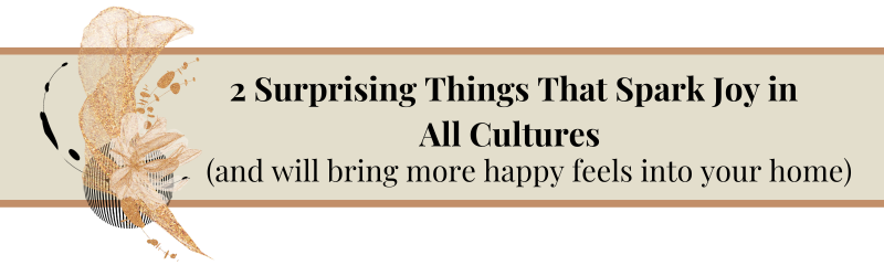 2 Surprising Things That Spark Joy in All Cultures